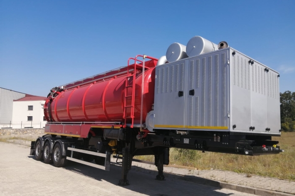 TRAILER MOUNTED COMBINED SUPERSTRUCTURES 