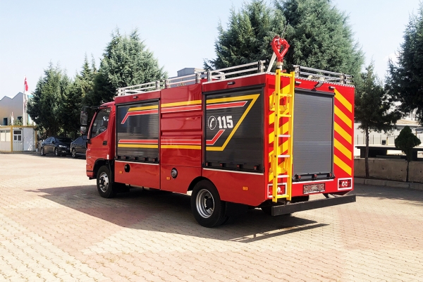 NARROW FIELD FIRE FIGHTING TRUCKS 