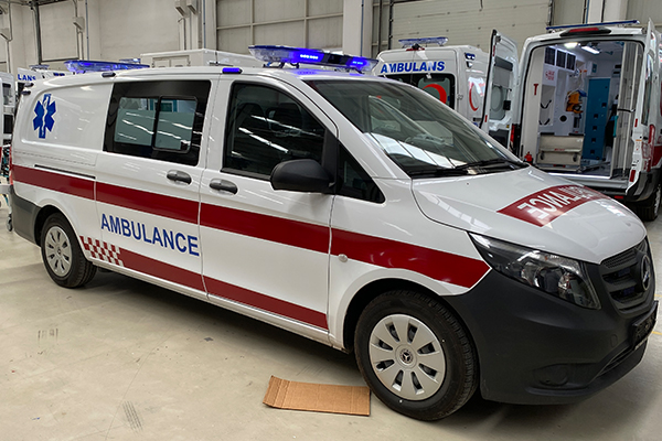 PATIENT TRANSPORT AMBULANCE